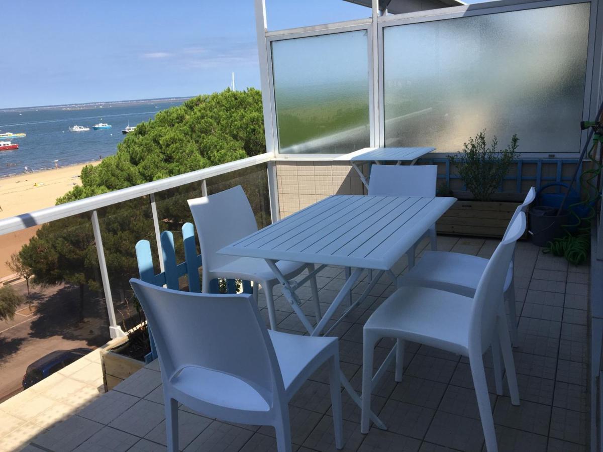 Appartement T3 Au Centre D'Arcachon Avec Vue Mer, Terrasse Et Parking Securise - Fr-1-374-74 المظهر الخارجي الصورة